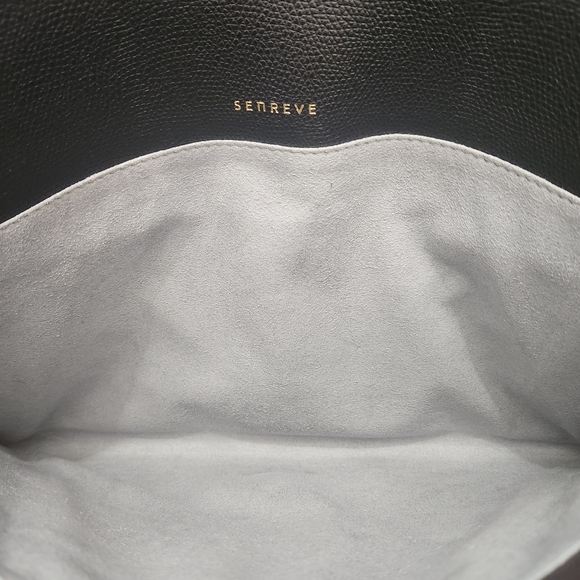 PRISTINE SENREVE TABLET LAPTOP ENVELOPE SLEEVE IN NOIR LEOPARD HAIRCALF BAG - Picture 8 of 9